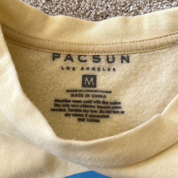 Pacsun medium yellow sweater - Picture 3 of 4